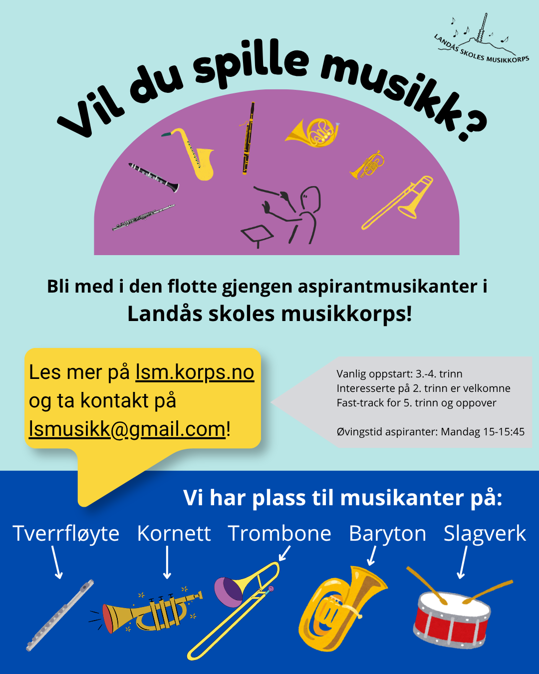 Vi vil gjerne bli flere!